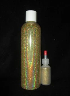 ABA Holographic Gold GLITTER (15ml) 5 ABA Holographic Gold GLITTER (15ml) -Face Painting Supplies Store 0000796 aba holographic gold glitter 15ml
