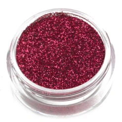 GBA - Cherry Red - Glitter Pot (7.5g) -Face Painting Supplies Store 0001119 gba cherry red glitter pot 75g