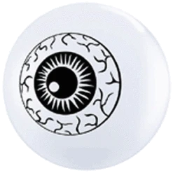 5 Inch Round Creepy Eyeball Balloons (100/bag)