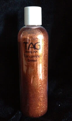 ABA Tangerine GLITTER (15ml) -Face Painting Supplies Store 0001497 aba tangerine glitter 15ml