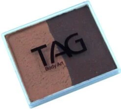 TAG Brown & Mid Brown Split Cake 50g