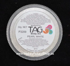 TAG Pearl White - 32g 6 TAG Pearl White - 32g -Face Painting Supplies Store 0003117 tag pearl white 32g