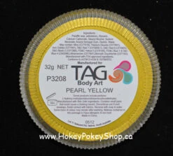 TAG Pearl Yellow - 32g -Face Painting Supplies Store 0003123 tag pearl yellow 32g