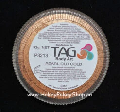TAG Pearl Old Gold - 32g 6 TAG Pearl Old Gold - 32g -Face Painting Supplies Store 0003132 tag pearl old gold 32g