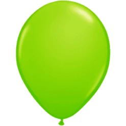 Qualatex 11" Round - Lime Green (100/bag)
