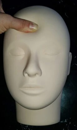 Super Soft Half Practice Head -Face Painting Supplies Store 0005175 super soft half practice head