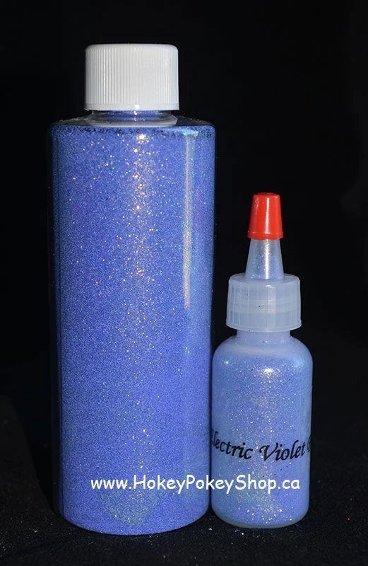 Electric Violet Blue Glitter - Amerikan Body Art - UV ( 4oz ) 3 Electric Violet Blue Glitter - Amerikan Body Art - UV ( 4oz )