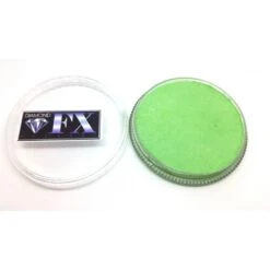 Diamond FX - Metallic Mint Green ( MM-1525 ) - 30G -Face Painting Supplies Store 0005986 diamond fx metallic mint green mm 1525 30g