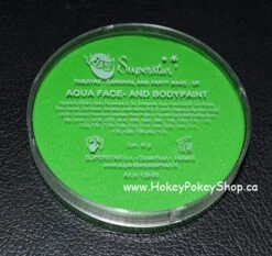 Superstar Poison Green (Poison Green FAB) 45 Gram (210) -Face Painting Supplies Store 0006504 superstar poison green poison green fab 45 gram 210