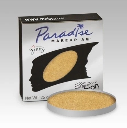 Paradise Makeup AQ - Brillant - Dore Gold - 7g 3 Paradise Makeup AQ - Brillant - Dore Gold - 7g