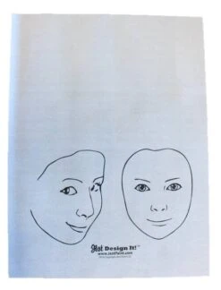 Jest Design It Water Activated Practice Vinyl Cloth