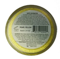 Global - Pearl Yellow - 32g -Face Painting Supplies Store 0008374 global pearl yellow 32g