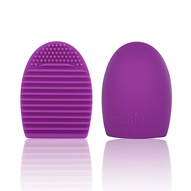 Brush Cleaning Egg - Purple 4 Brush Cleaning Egg - Purple - Image 2
