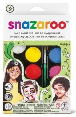 Snazaroo Rainbow Face Painting Kit – Green Box