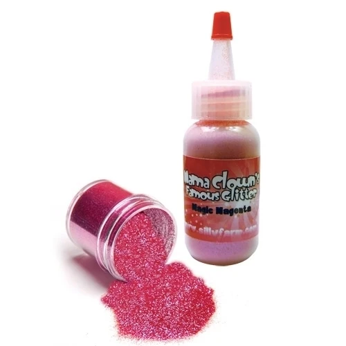 Magic Magenta - Mama Clown Glitter - 30ml (1oz) 3 Magic Magenta - Mama Clown Glitter - 30ml (1oz)