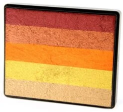 Silly Farm - Brilliant Bling Rainbow Cake - 50G -Face Painting Supplies Store 0009074 silly farm brilliant bling rainbow cake 50g