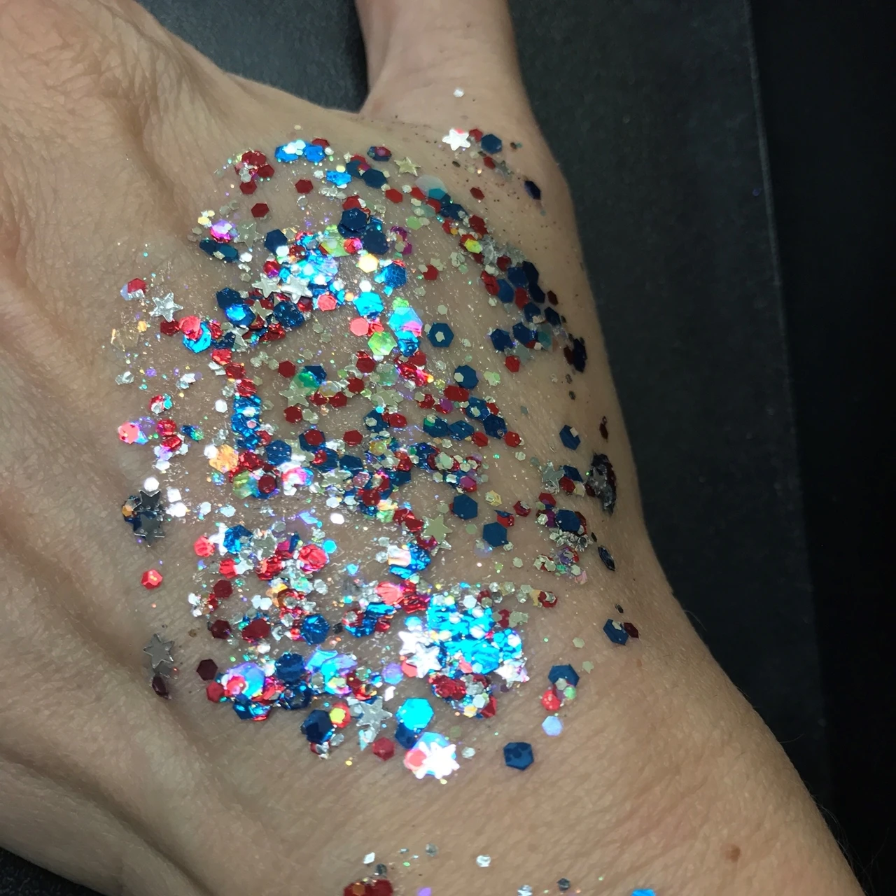 Pixie Paint Glitter Gel - Star Spangled - 1oz (30ml) 5 Pixie Paint Glitter Gel - Star Spangled - 1oz (30ml) - Image 3