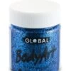 Global Colours Blue Glitter Gel 45mL 1 Global Colours Blue Glitter Gel 45mL -Face Painting Supplies Store 0009727 global colours blue glitter gel 45ml