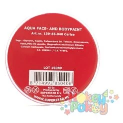 Superstar Cerise (Watermelon FAB) 45 Gram (040) 7 Superstar Cerise (Watermelon FAB) 45 Gram (040) -Face Painting Supplies Store 0010099 superstar cerise watermelon fab 45 gram 040