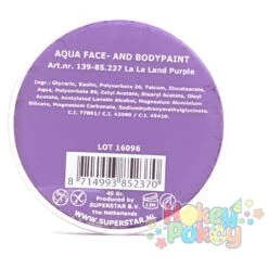 Superstar La La Land Purple (LaLa Land Purple FAB) 45 Gram (237) -Face Painting Supplies Store 0010110 superstar la la land purple lala land purple fab 45 gram 237