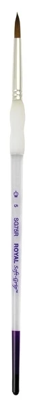 R&L Soft Grip Synthetic Sable - Round (SG75R) - 5 3 R&L Soft Grip Synthetic Sable - Round (SG75R) - 5