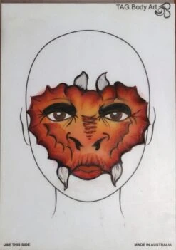 TAG - Washable Practice Board -Face Painting Supplies Store 0010539 tag washable practice board