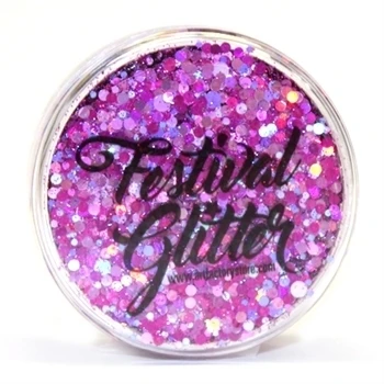 Festival Glitter Gel - Diva UV - 50ml 4 Festival Glitter Gel - Diva UV - 50ml - Image 2