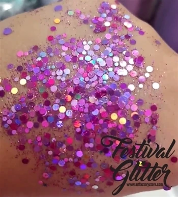 Festival Glitter Gel - Diva UV - 50ml 6 Festival Glitter Gel - Diva UV - 50ml - Image 4