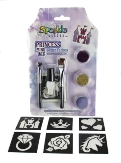 Sparkle Glitter Tattoo - Princess Mini Kit