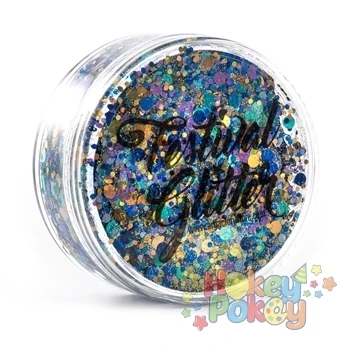 Festival Glitter Gel - Peacock UV - 50ml 3 Festival Glitter Gel - Peacock UV - 50ml