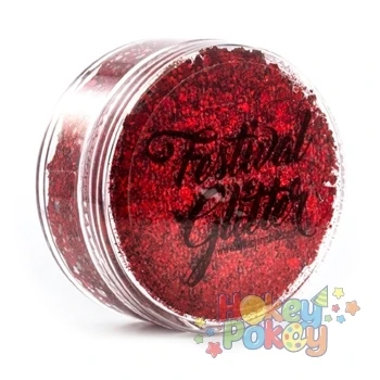 Festival Glitter Gel - Cherry Bomb - 50ml 3 Festival Glitter Gel - Cherry Bomb - 50ml