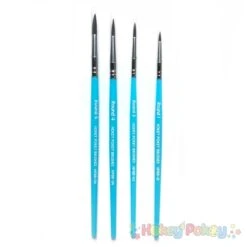 Hokey Pokey Brushes - Round #1 - HPBR-01 10 Hokey Pokey Brushes - Round #1 - HPBR-01 -Face Painting Supplies Store 0011264 hokey pokey brushes round 1 hpbr 01