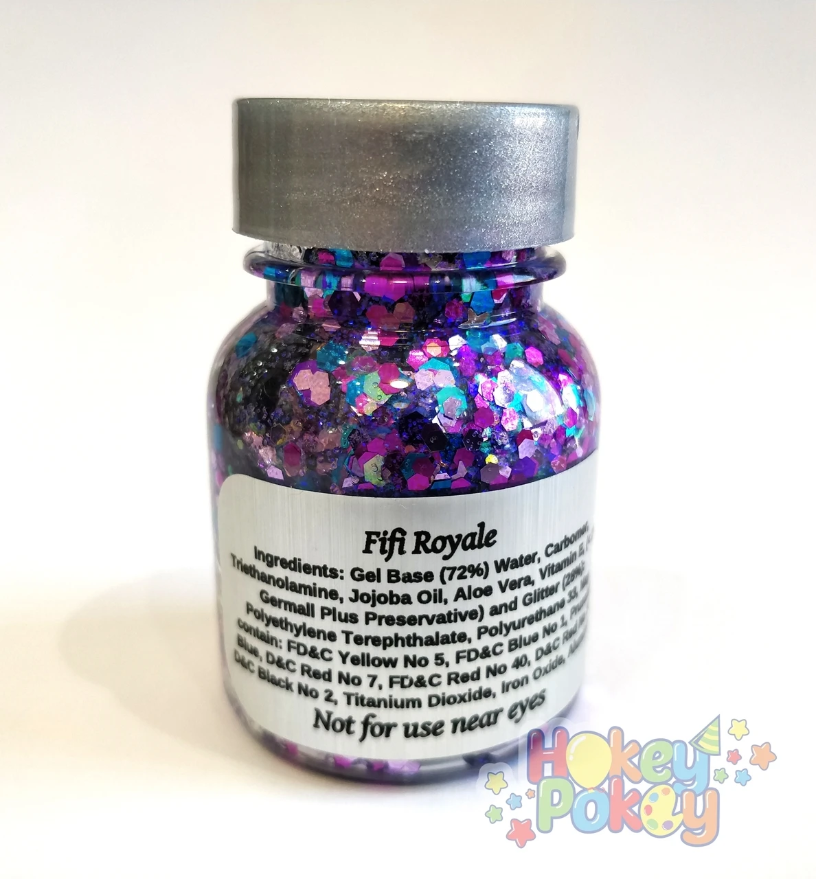 Pixie Paint Glitter Gel - Fifi Royale - 1oz (30ml) 4 Pixie Paint Glitter Gel - Fifi Royale - 1oz (30ml) - Image 2