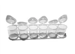 6-cell Empty Glitter Pop-Up Cups