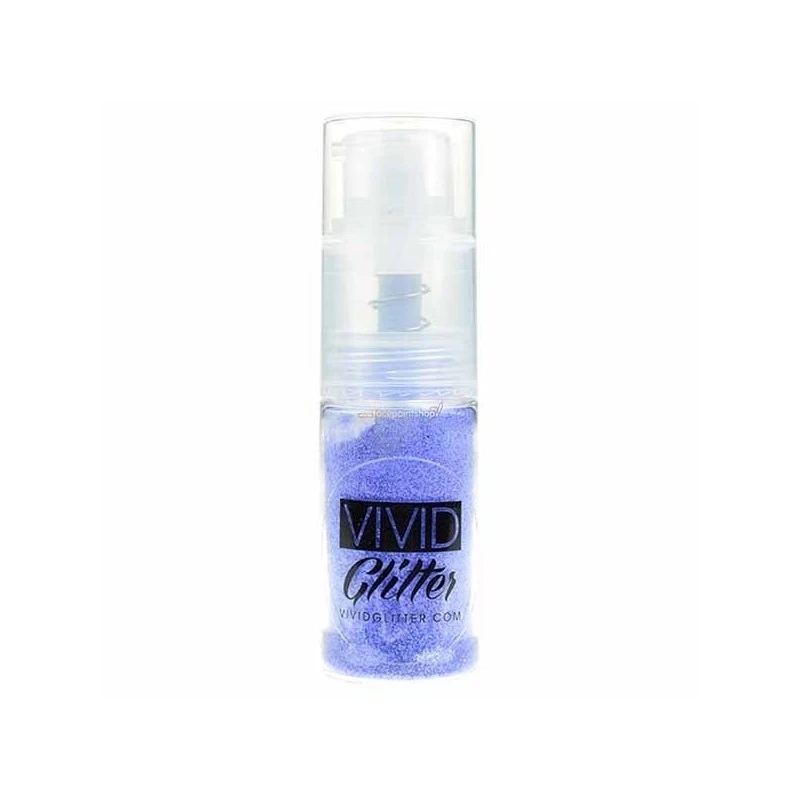 Vivid Glitter Fine Mist Pump Spray - Jazz Violet (14ml) 3 Vivid Glitter Fine Mist Pump Spray - Jazz Violet (14ml)