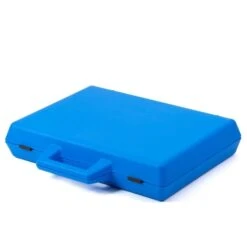 Empty Large Briefcase - Blue (Inside: 15.75” X W=11.25” X H=3") 8 Empty Large Briefcase - Blue (Inside: 15.75” X W=11.25” X H=3") -Face Painting Supplies Store 0012144 empty large briefcase blue inside 1575 x w1125 x h3