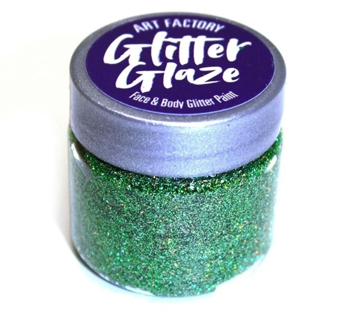 Glitter Glaze - Kelly Green - 30ml 4 Glitter Glaze - Kelly Green - 30ml - Image 2