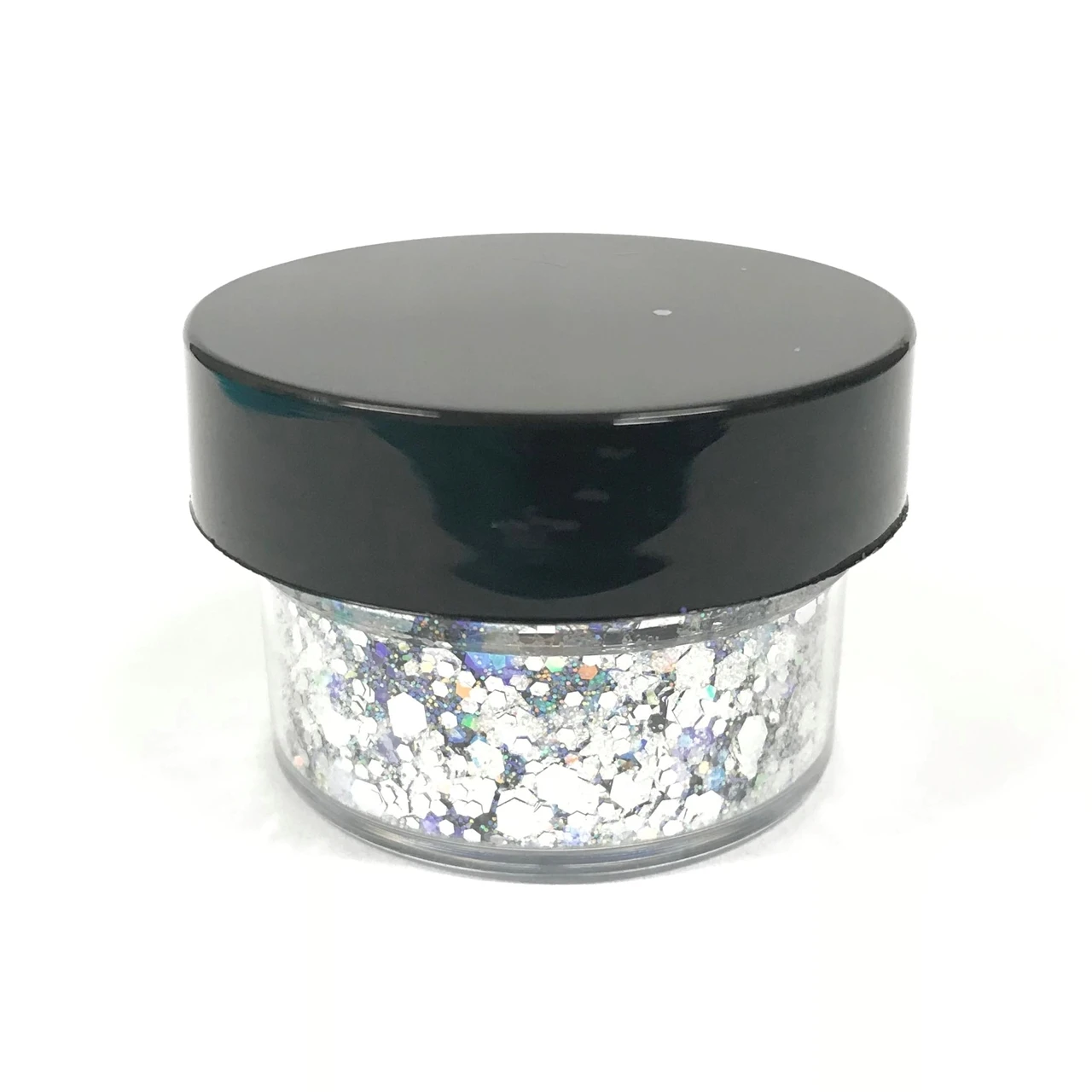 ABA Loose Chunky Glitter - Silver Hologram (15ml) 3 ABA Loose Chunky Glitter - Silver Hologram (15ml)