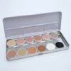Superstar Face And Body Paint 12 Colours SKIN TONE Palette (139-63.8) -Face Painting Supplies Store 0012579 superstar face and body paint 12 colours skin tone palette 139 638