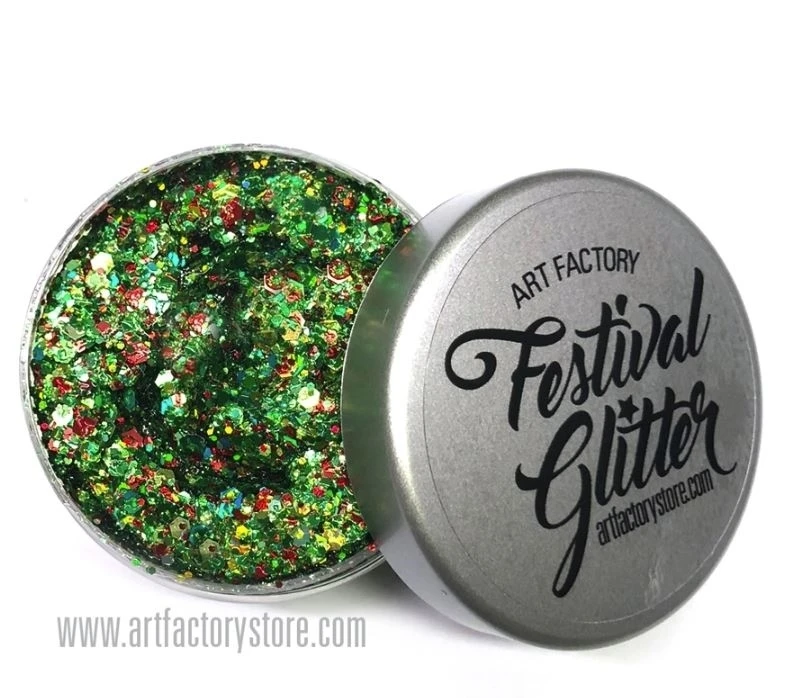 Festival Glitter Gel - Santa Baby - 50ml 3 Festival Glitter Gel - Santa Baby - 50ml
