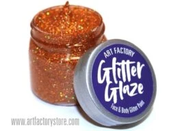 Glitter Glaze - Orange - 30ml
