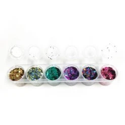 Superstar Chunky Glitter Mix 6 Pack - Crazy (130ml)