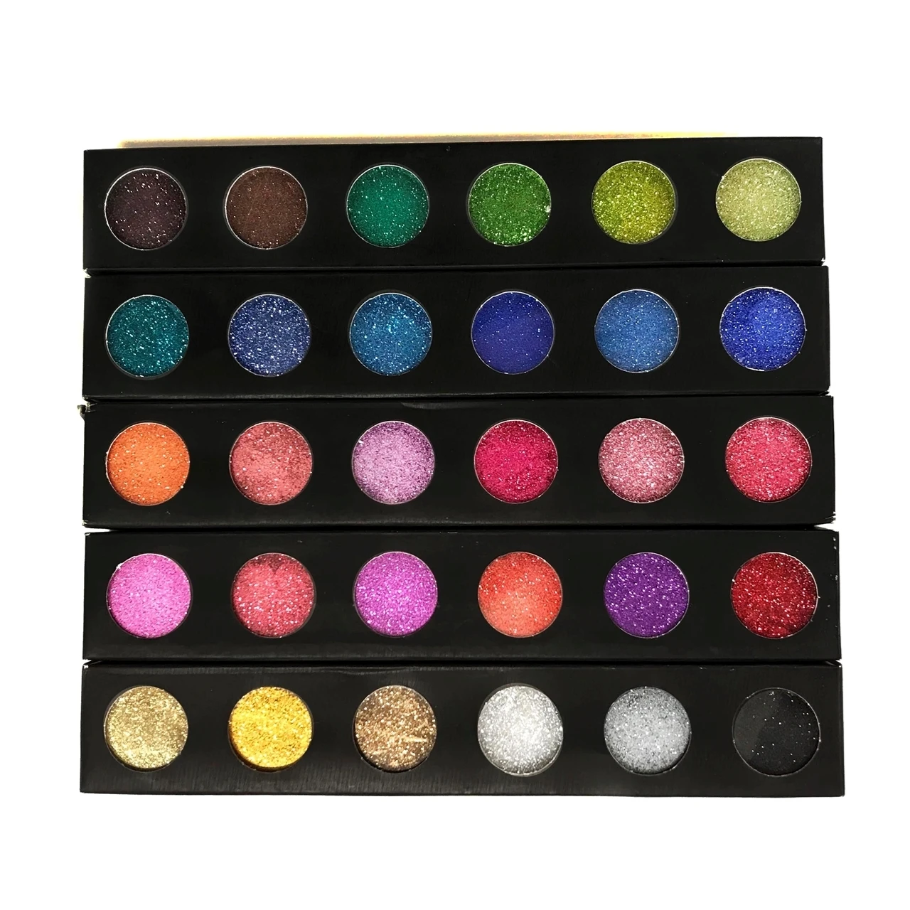 Set Of 30 Glitter Pots 3 Set Of 30 Glitter Pots