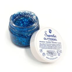 Superstar Glitter Gel - Blue (20ml)
