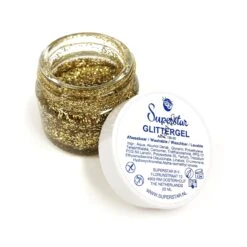 Superstar Glitter Gel - Gold (20ml)