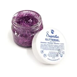 Superstar Glitter Gel - Lavender (20ml)