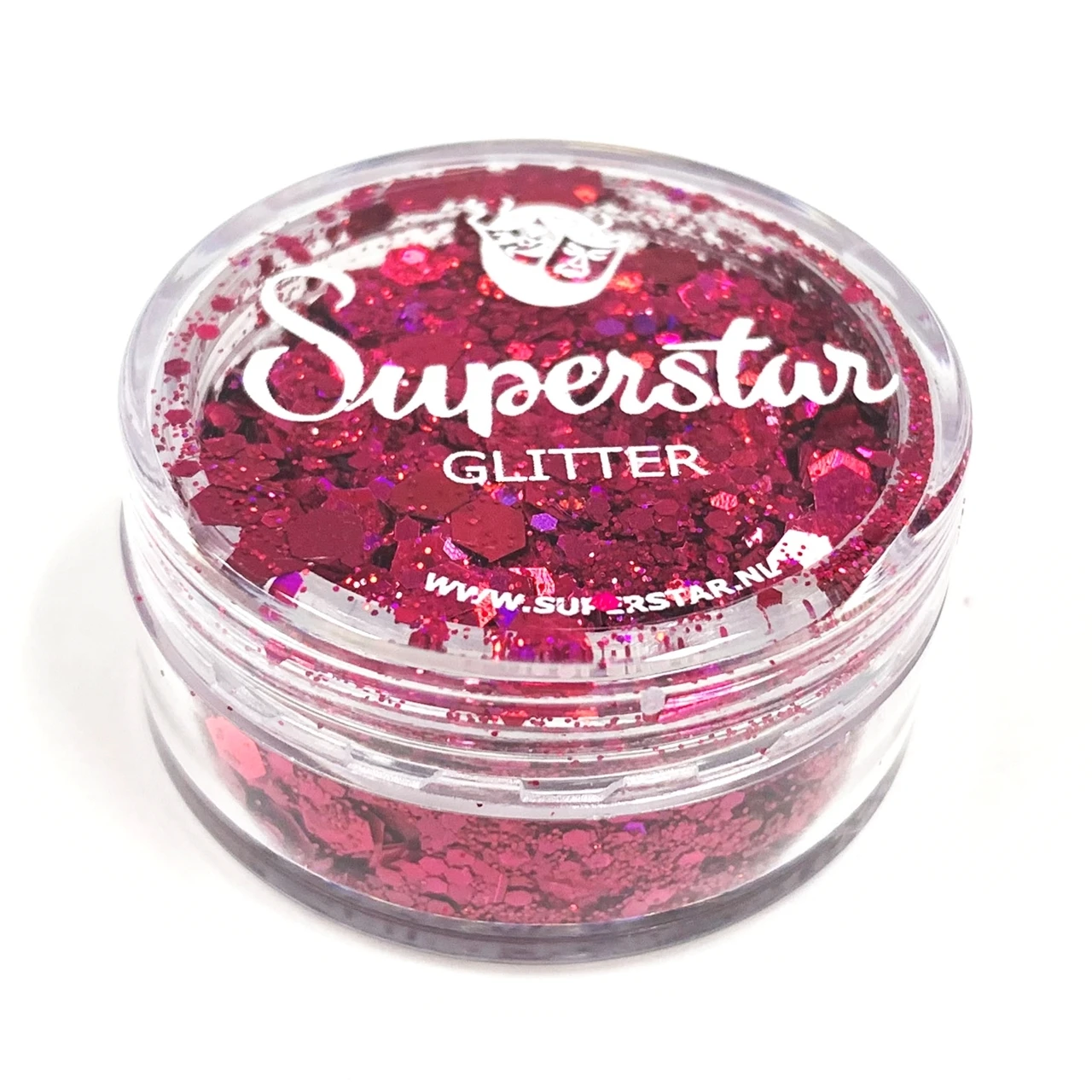 Superstar Chunky Glitter - Laser Pink (8ml) 3 Superstar Chunky Glitter - Laser Pink (8ml)