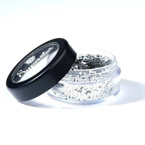 Superstar Biodegradable Glitter - Silver (6ml) 3 Superstar Biodegradable Glitter - Silver (6ml)