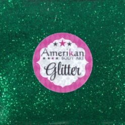 Emerald Green Glitter - Amerikan Body Art ( 8oz ) -Face Painting Supplies Store 0014225 emerald green glitter amerikan body art 8oz