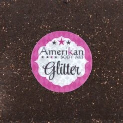 Bronze Glitter - Amerikan Body Art ( 4oz ) -Face Painting Supplies Store 0014229 bronze glitter amerikan body art 4oz